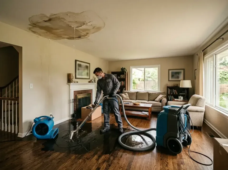 attic-pipe-burst-ceiling-drip-008 — frequently asked questions, Water Damage Restoration & Carpet Care in North Lakeport, CA